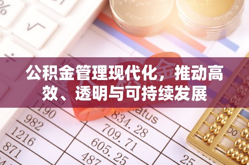 封开公积金管理现代化，推动高效、透明与可持续发展